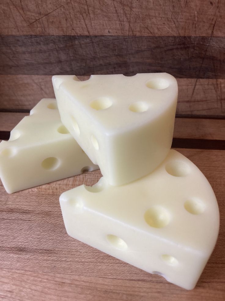 Soap that looks like cheese
